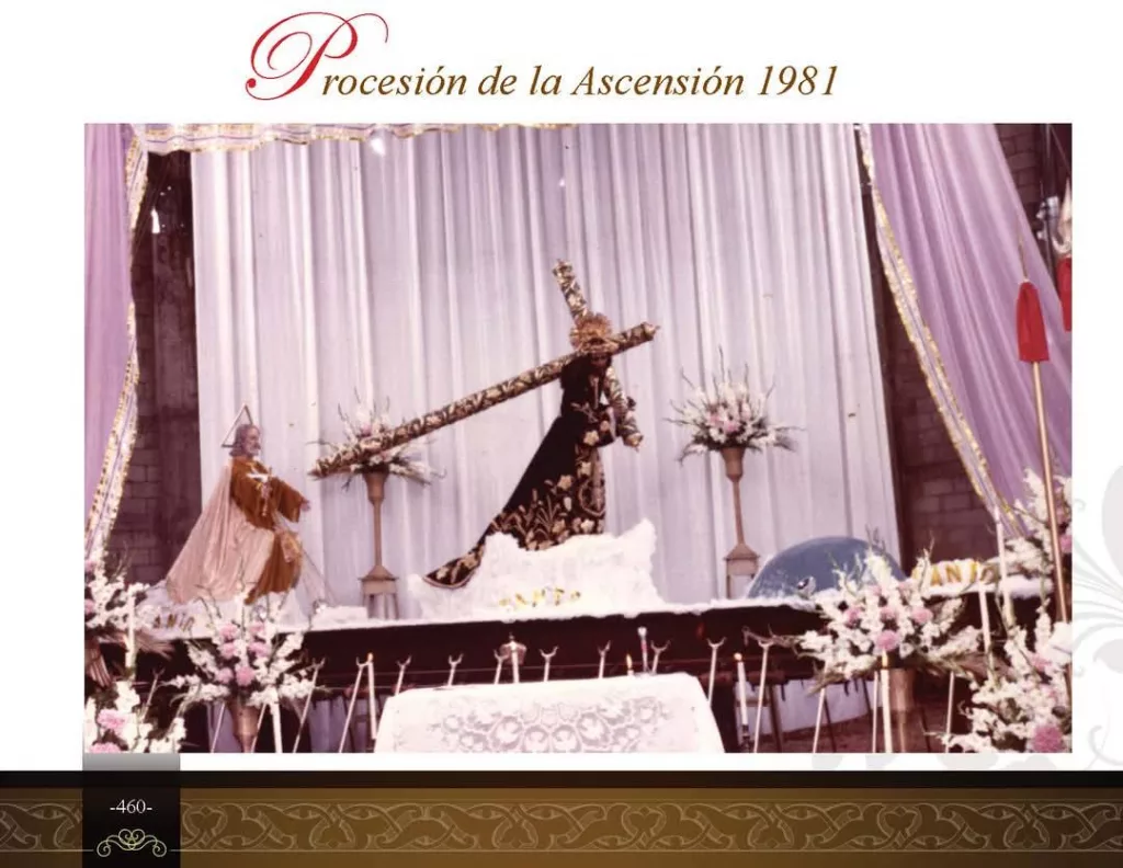 Procesión de la Ascensión con Jesús de los Milagros