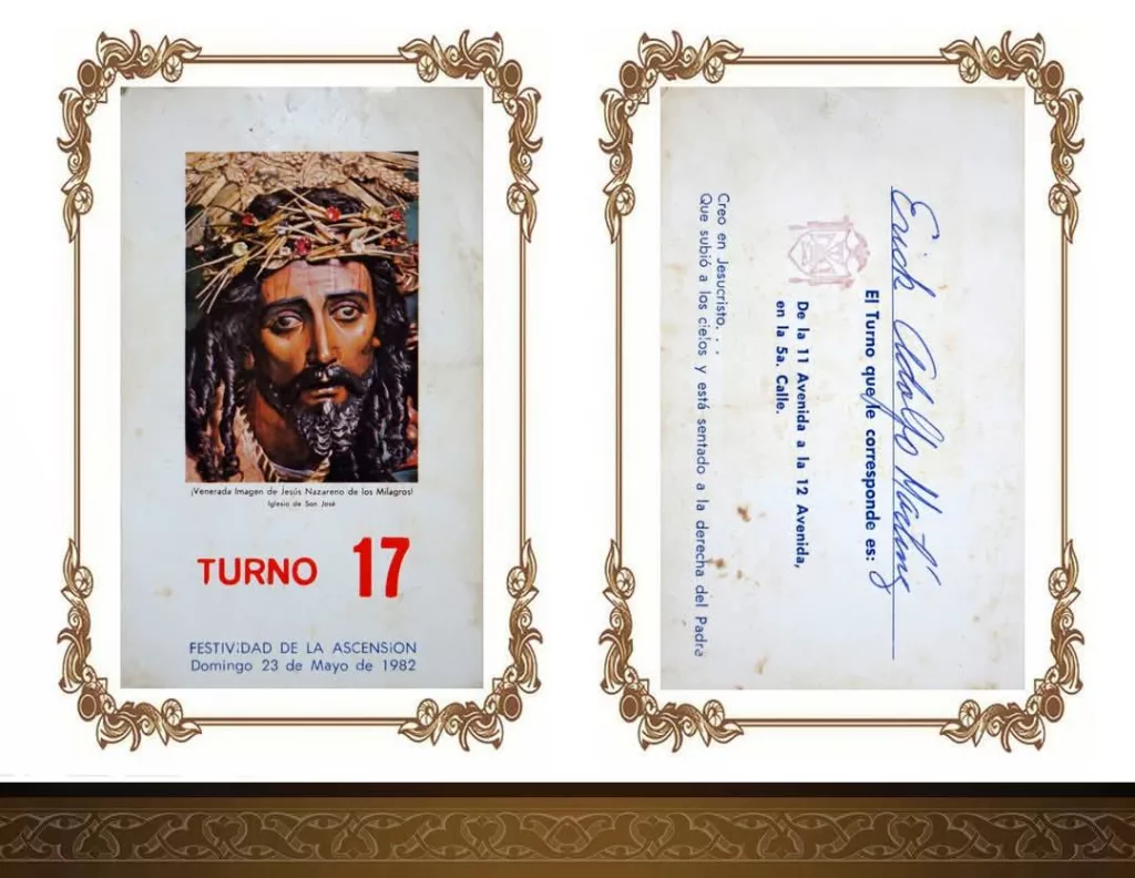 Procesión de la Ascensión con Jesús de los Milagros