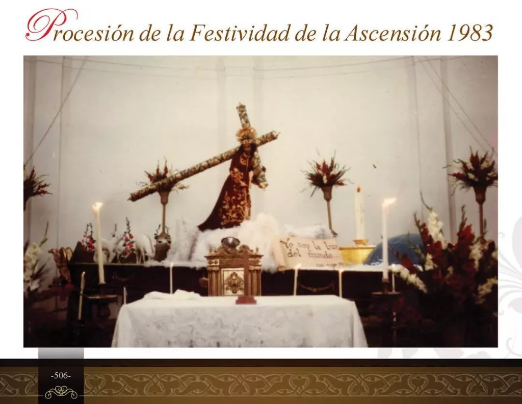 Procesión de la Ascensión con Jesús de los Milagros