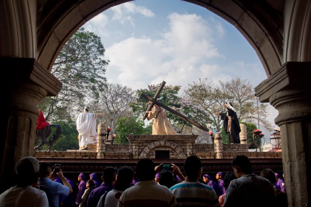 Adornos procesionales para Santa Ana Antigua Guatemala