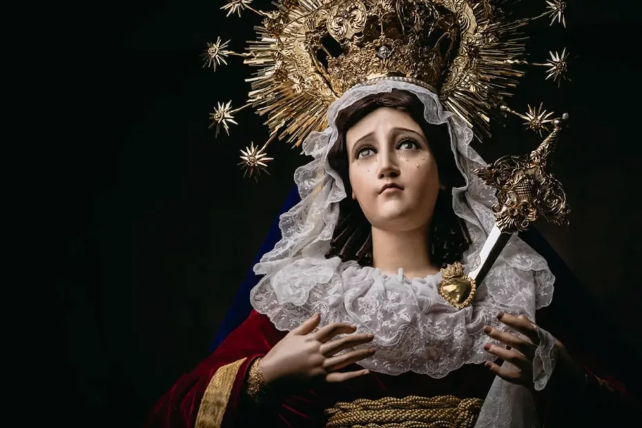Recorrido de la Virgen de Dolores de Don Bosco