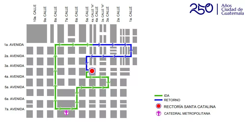 Recorrido del Señor Sepultado de Santa Catalina 2026 Viernes Santo