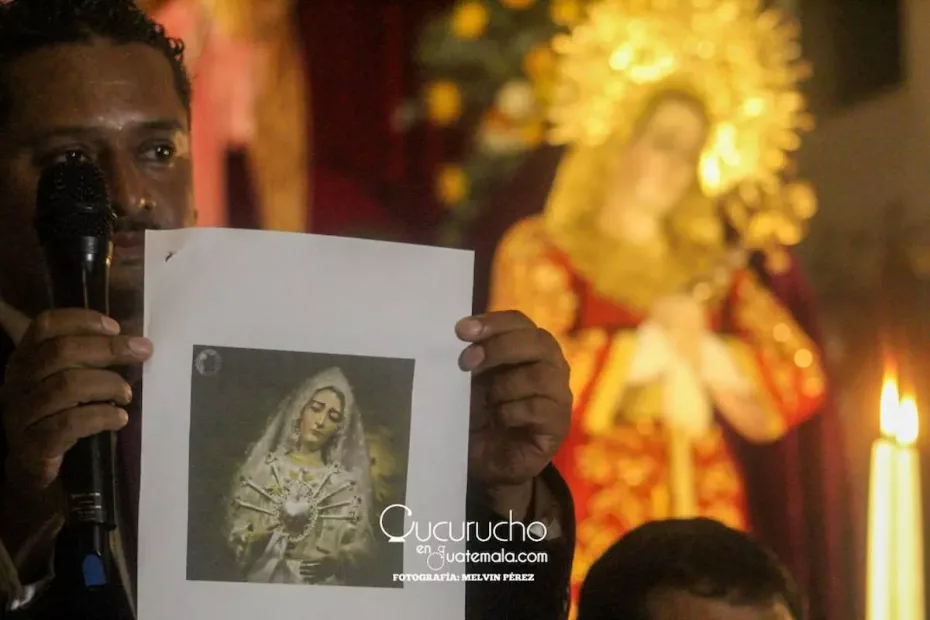 Virgen de Dolores, Villa Nueva, parroquia Inmaculada Concepción