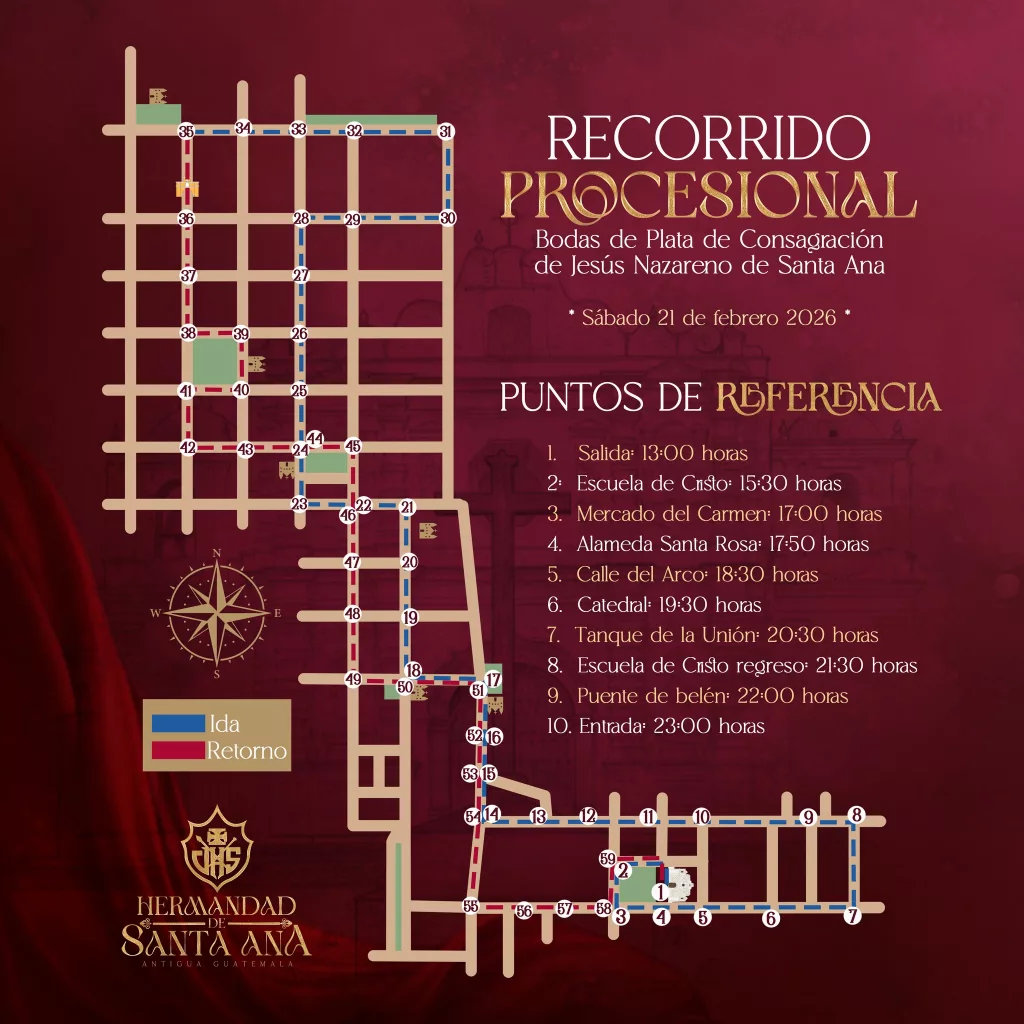 Procesión 25 Años de Consagración de Jesús Nazareno de la Dulce Mirada