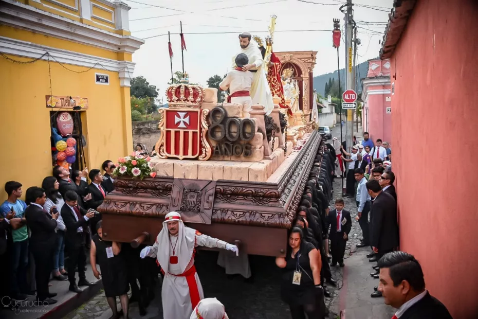 Procesión extraordinaria de Jesús de la Merced recorrido 22 de noviembre