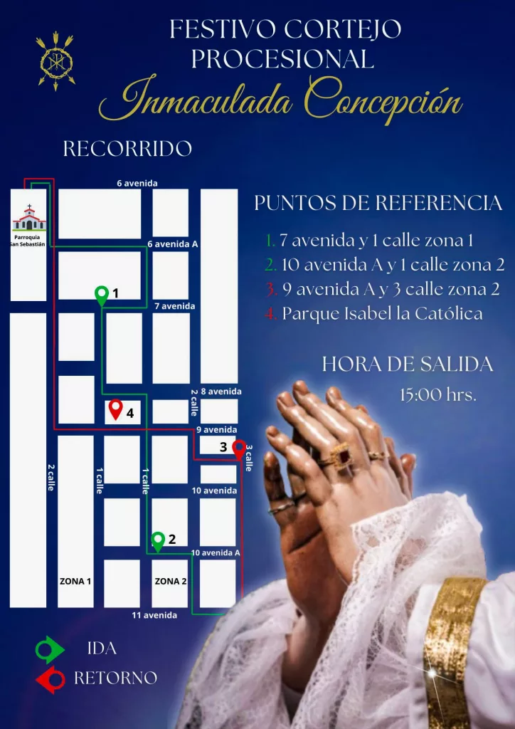 Recorrido Inmaculada Concepción de San Sebastián