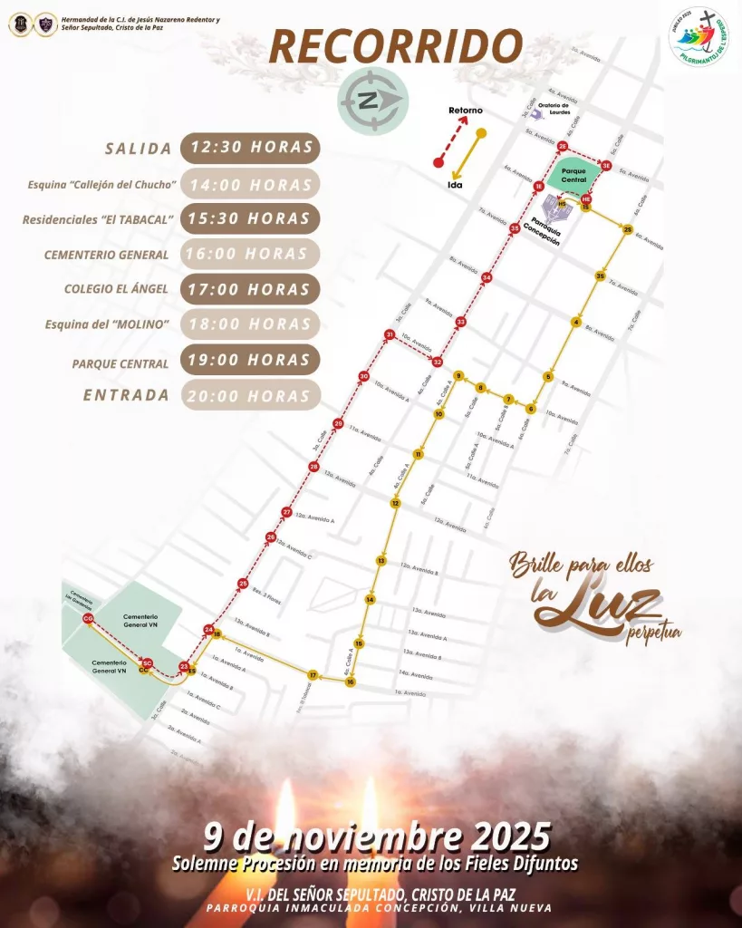 Procesión del Señor Sepultado de Villa Nueva 2025