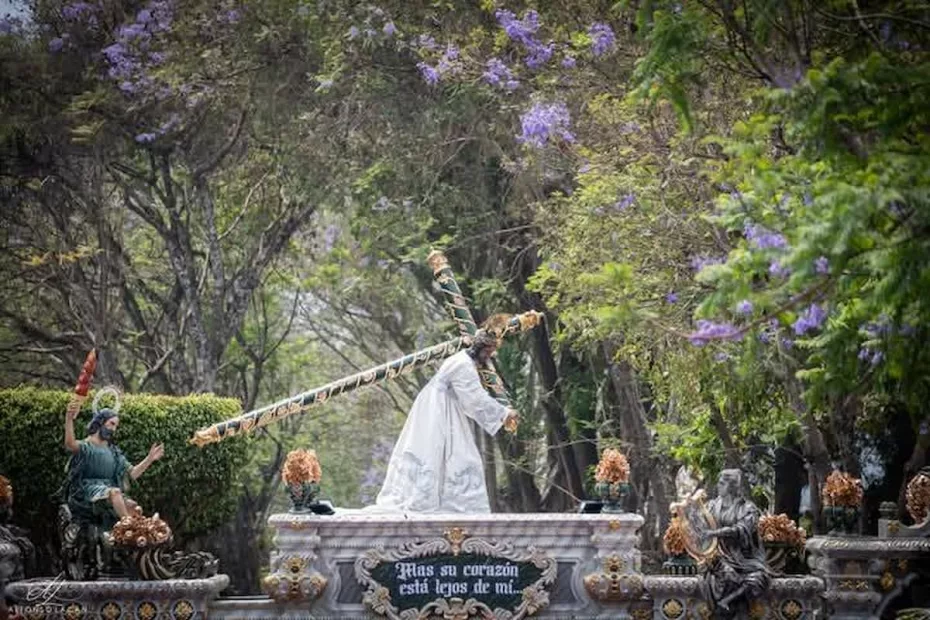 Recorrido de la procesión extraordinaria de Jesús de Santa Ana