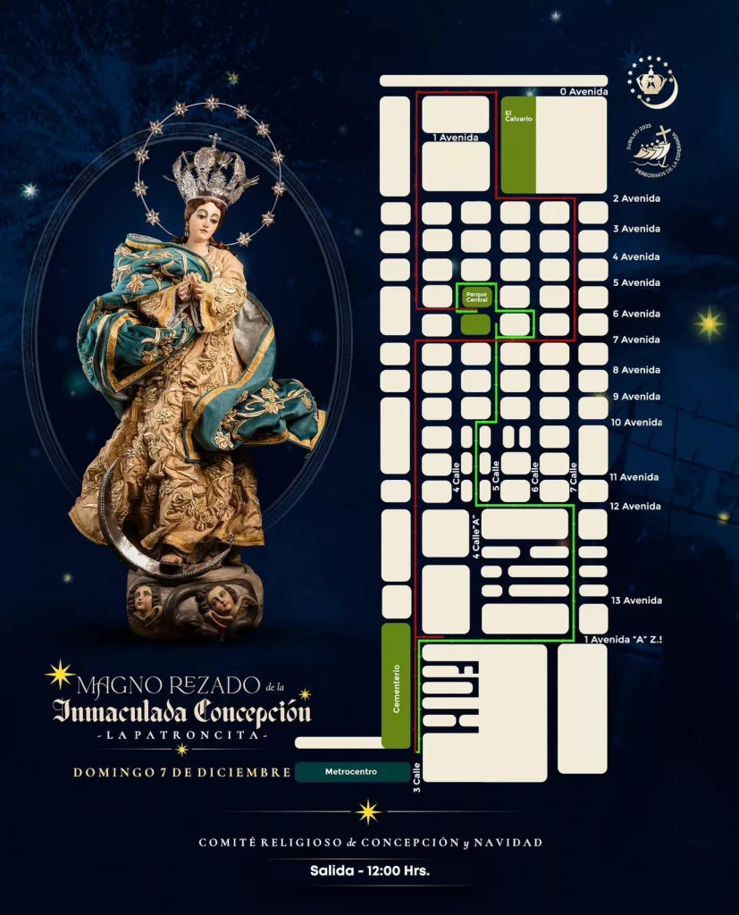 Recorrido de la Patroncita_ Inmaculada Concepción de Villa Nueva 2025