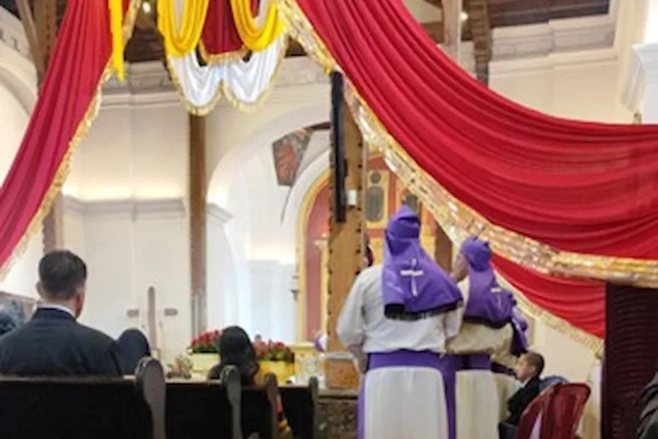 Hermandad de Jesús Nazareno de Patzún en la Iglesia