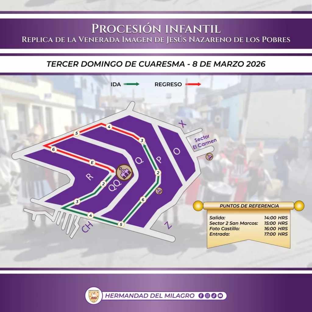 Procesión Infantil Parroquia Jesús Obrero MIxco