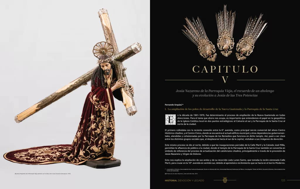 Interior libro Las Tres Potencias