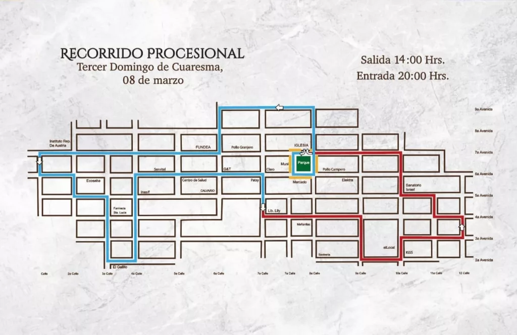 Procesión del Cristo de la Preciosa Sangre de San Juan Sac