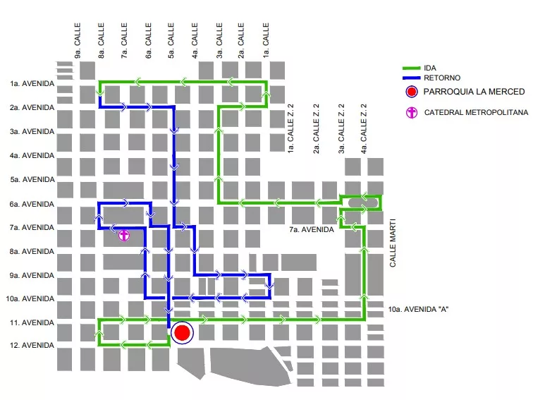Recorrido de Jesús de la Merced 2026 Viernes Santo